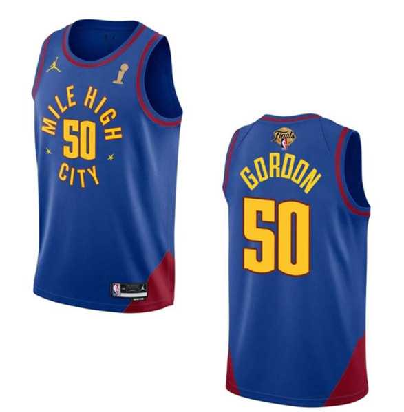 Men's Denver Nuggets #50 Aaron Gordon Blue 2023 Finals Champions Statement Edition Stitched Basketball Jersey,We sell and wholesale Men's Denver Nuggets #50 Aaron Gordon Blue 2023 Finals Champions Statement Edition Stitched Basketball Jersey on line form chian!